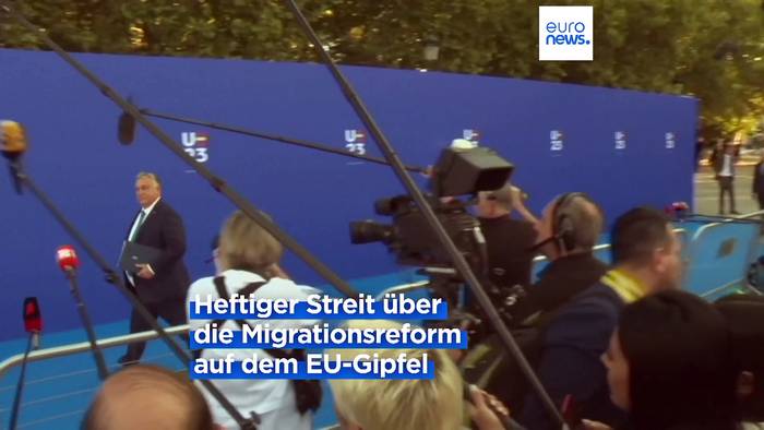 Video: Zankapfel EU-Migrationsreform: Polen und Ungarn demonstrieren Härte