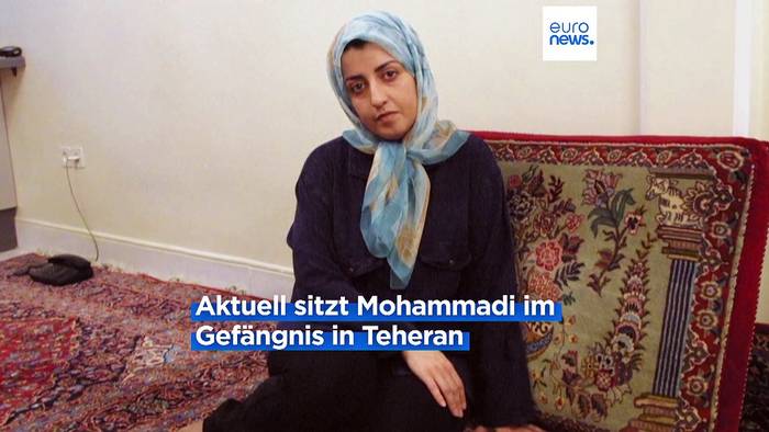 News video: Friedensnobelpreis 2023 geht an iranische Frauenrechtlerin Narges Mohammadi