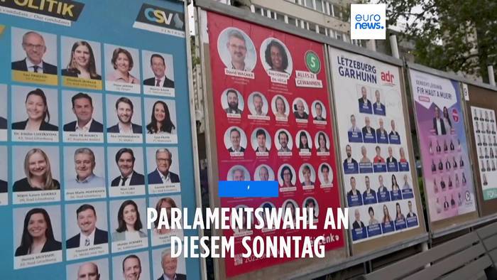 Video: Parlamentswahl in Luxemburg: Ministerpräsident Bettel kämpft um dritte Amtszeit