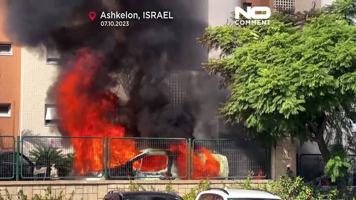 Video: Großangriff der Hamas auf Israel