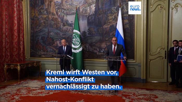 Video: Russland wirft Westen Vernachlässigung des Nahost-Quartetts vor