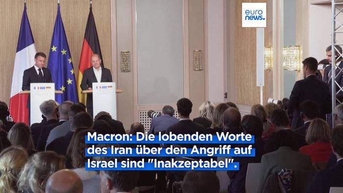 Video: Scholz und Macron betonen deutsch-französische Verständigung