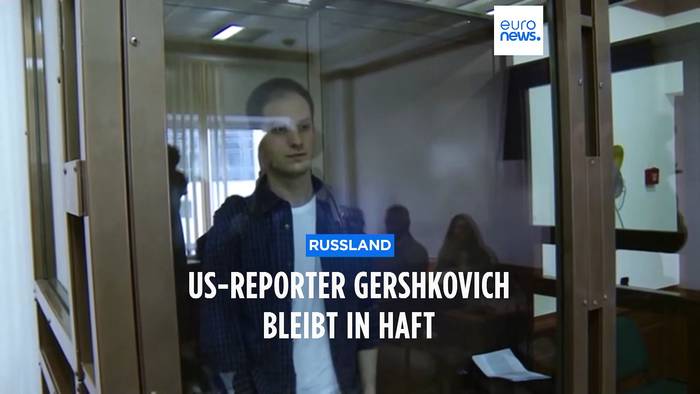 News video: US-Reporter Gershkovich bleibt weiter in russischer Haft