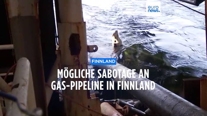 Video: Mögliche Sabotage an Gas-Pipeline in neuem Nato-Land Finnland