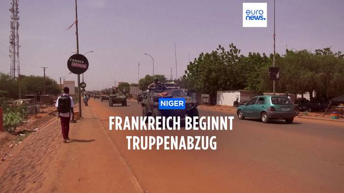 Video: Frankreich beginnt mit Truppenabzug aus Niger
