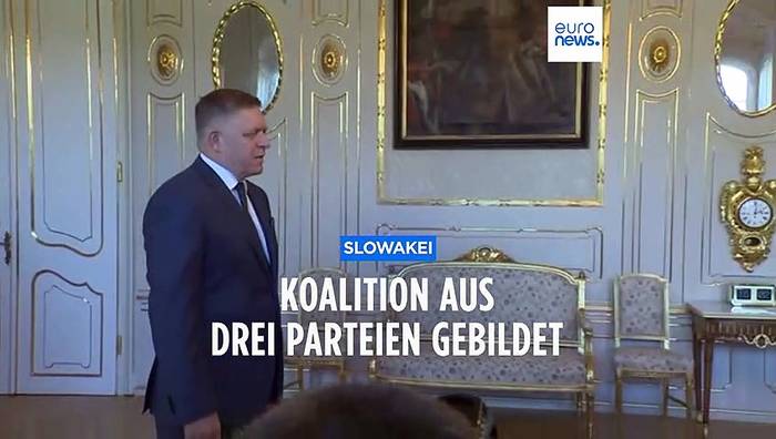 News video: Neue Koalition in der Slowakei: Robert Fico wird zum 4. Mal Ministerpräsident