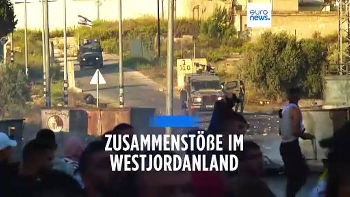 Video: Blutige Auseinandersetzungen auch im Westjordanland