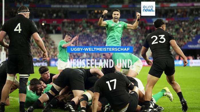 Video: Rugby-WM: Irlands vergeblicher Kampf gegen den 