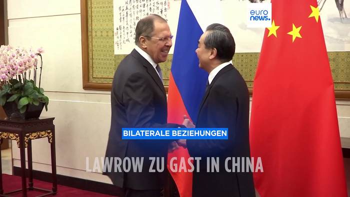 Video: Russlands Außenminister Lawrow besucht China, dann Nordkorea