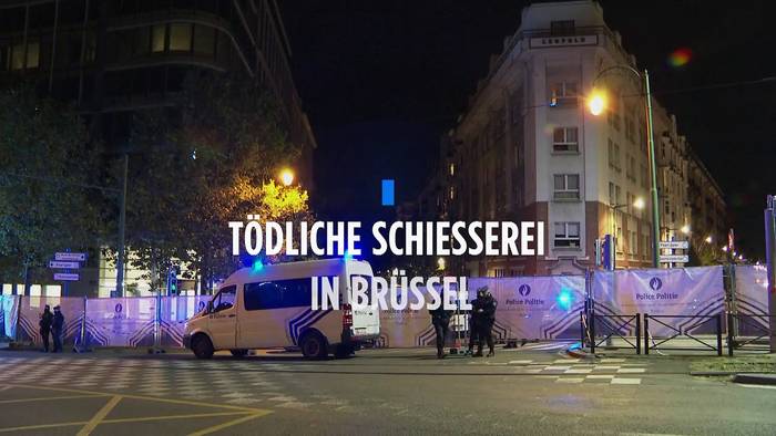 Video: Anschlag im Zentrum von Brüssel: Mindestens zwei Menschen erschossen