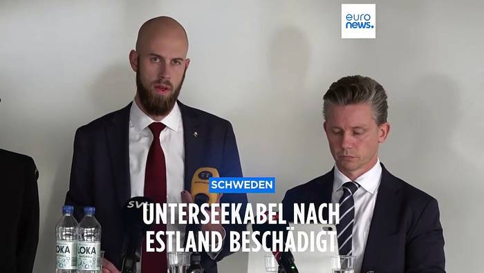 News video: Untersee-Telefonleitung gekappt - Schweden wittert Sabotage