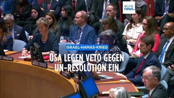 Video: Nahost-Resolution im UN-Sicherheitsrat gescheitert