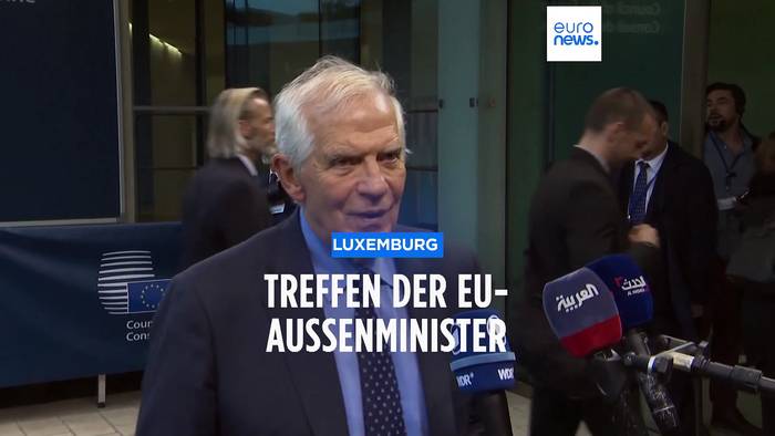 News video: EU-Außenminister in Luxemburg: Berlin gegen humanitäre Waffenruhe für Gaza