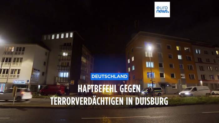 News video: Wollte mit Lkw in israelische Veranstaltung fahren: Haftbefehl gegen Terrorverdächtigen in Duisburg
