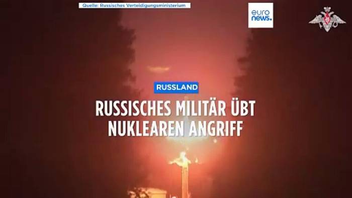 Video: Russland zieht sich aus Kernwaffenteststopp-Vertrag zurück - und übt nuklearen Angriff