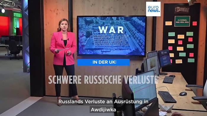 Video: Krieg in der Ukraine: Wie schlimm sind Russlands Verluste bei Awdijiwka?