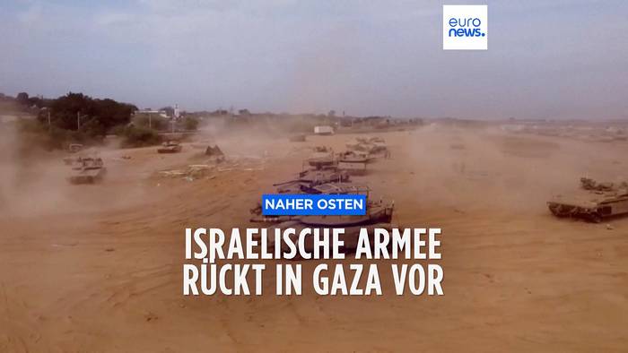Video: Israelische Bodentruppen rücken in Gaza vor - gleichzeitig schwere Luftangriffe