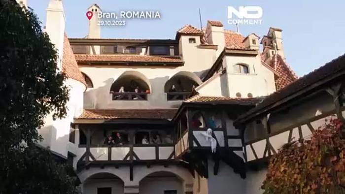 News video: Hochsaison in Transsilvanien: Dracula-Schloss bricht Besucherrekord