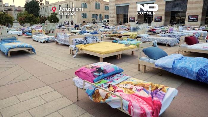 News video: 230 leere Betten in Israel warten auf ihre Besitzer