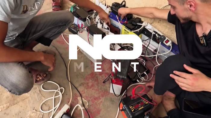 Video: Gaza: Wie lädt man elektronische Geräte auf, wenn man keinen Strom hat?