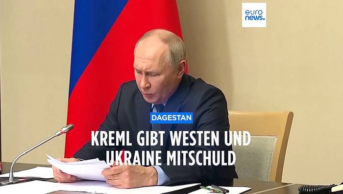 Video: Antisemitische Vorfälle in Dagestan: Kreml macht Westen und Ukraine mitverantwortlich