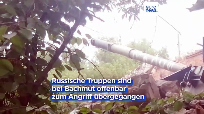 News video: 615 Tage Ukraine-Krieg: Russland startet Offensive bei Bachmut - nach hohen Verlusten bei Awdijiwka