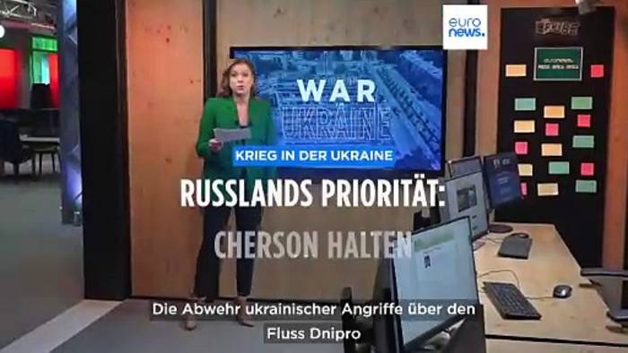 Video: An der Front im Osten der Ukraine: Russen in Cherson in der Bredouille
