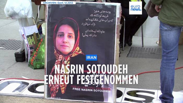 Video: Anwältin Nasrin Sotudeh bei Trauerfeier festgenommen