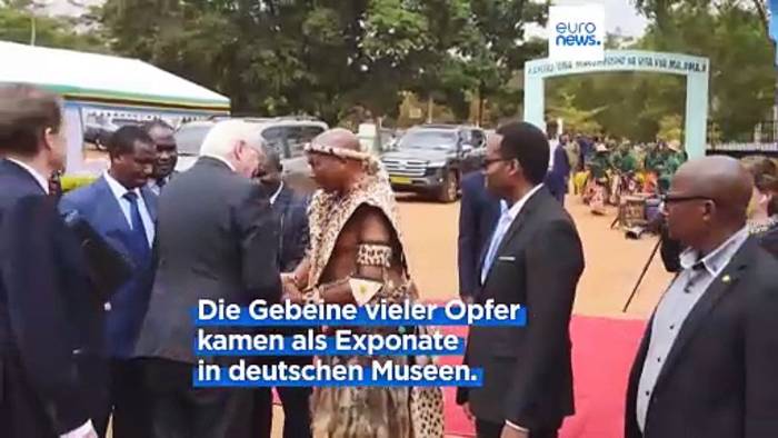 News video: Tansania: Steinmeier bittet um Verzeihung für Kolonialverbrechen