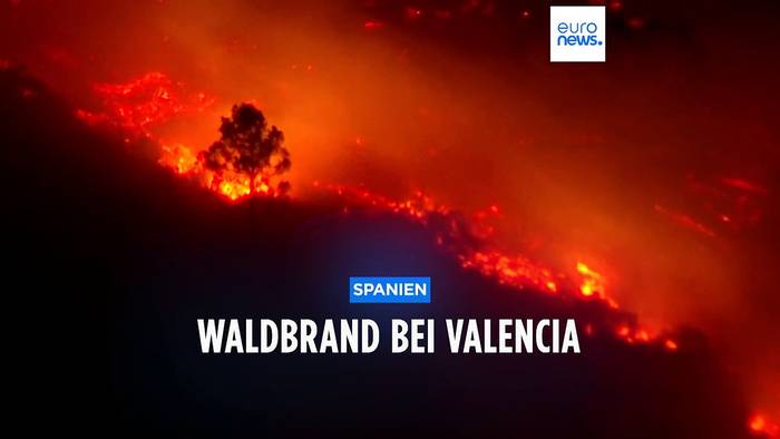 News video: Heftige Winde fachen Waldbrand bei Valencia immer wieder an