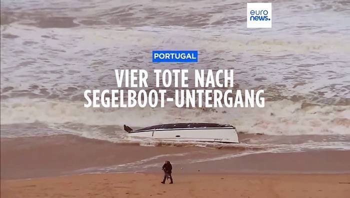 Video: Vier Tote bei Kentern von dänischem Segelschiff in Portugal