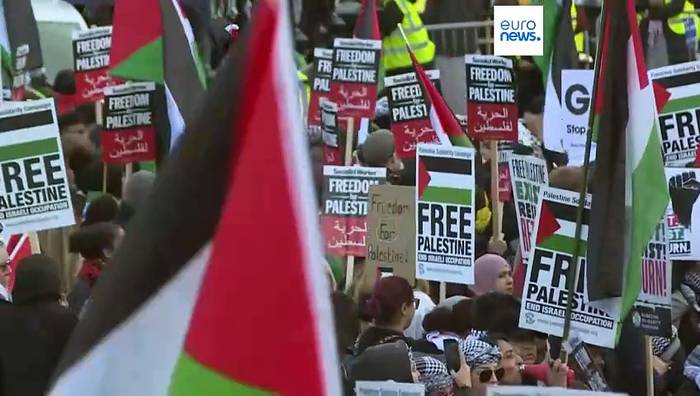 Video: Europaweit pro-palästinensische Demonstrationen