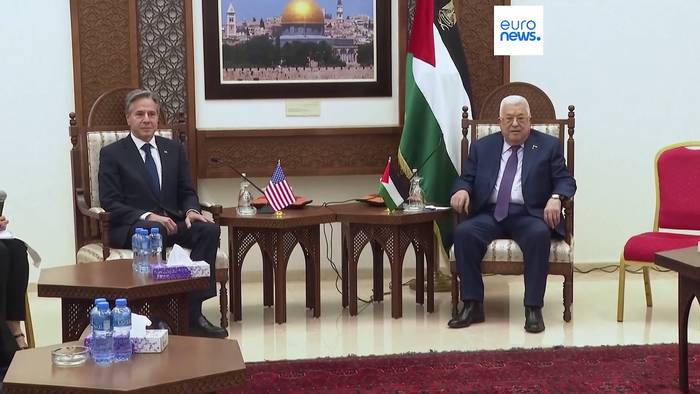 News video: Unangekündiger Besuch: Blinken trifft Abbas im Westjordanland