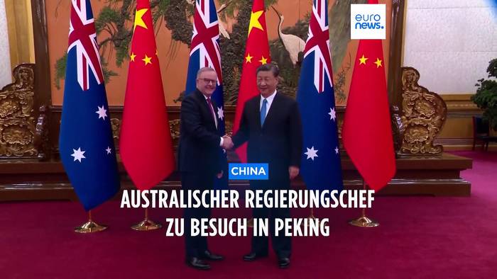 Video: Australischer Premierminister in China