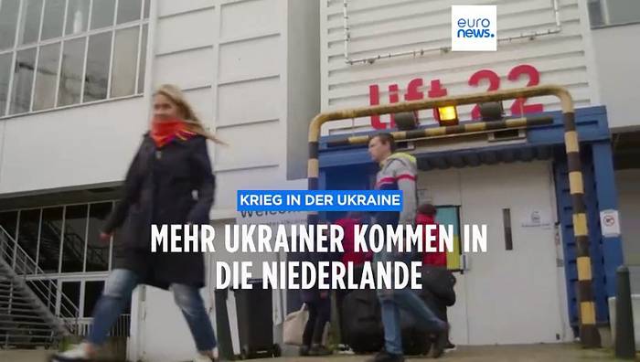 News video: Immer mehr Ukrainer wollen in die Niederlande