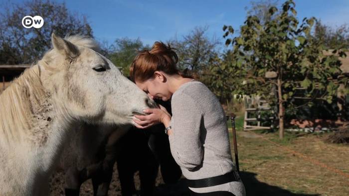 Video: Endlich glücklich: Der einzige Pferdeschutzhof in Serbien