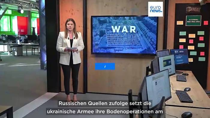 Video: Kiew bringt gepanzerte Technik über den Dnipro