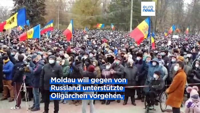 Video: Moldau will mit Blick auf EU-Beitritt hart gegen von Russland unterstützte Oligarchen vorgehen