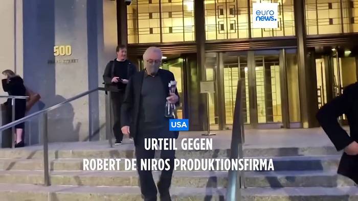 News video: Wegen Diskriminierung: Robert De Niros Produktionsfirma muss 1,2 Millionen Dollar zahlen