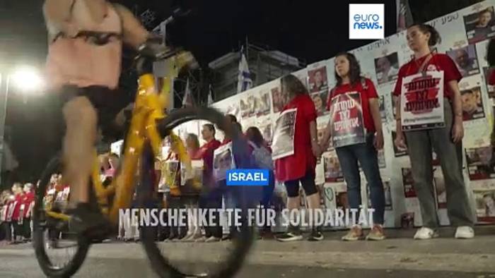 News video: Israel: Frauen fordern mehr Einsatz zur Freilassung der Geiseln