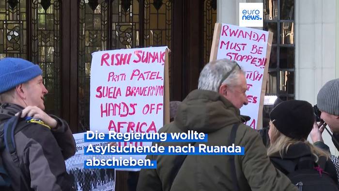 News video: Gerichtsurteil in Großbritannien: Abschiebung von Flüchtlingen nach Ruanda rechtswidrig