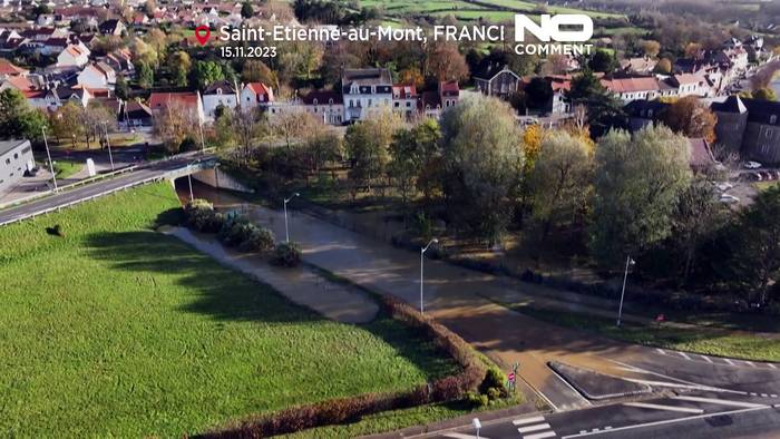 Video: Verzweifelt wegen Hochwasser in Frankreich: 4. Welle seit Anfang November