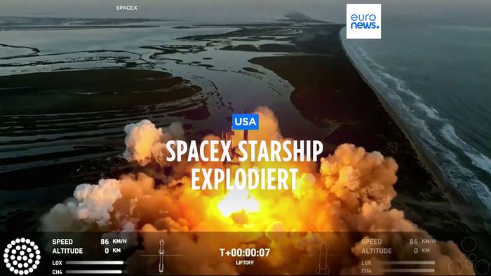 News video: Schon wieder Probleme beim Start von Musks SpacEx-Starship
