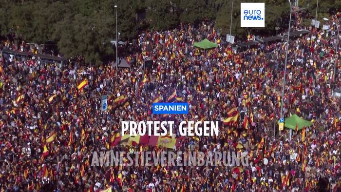 Video: Aufstand in Spanien: Streit um Amnestie für katalanische Separatisten