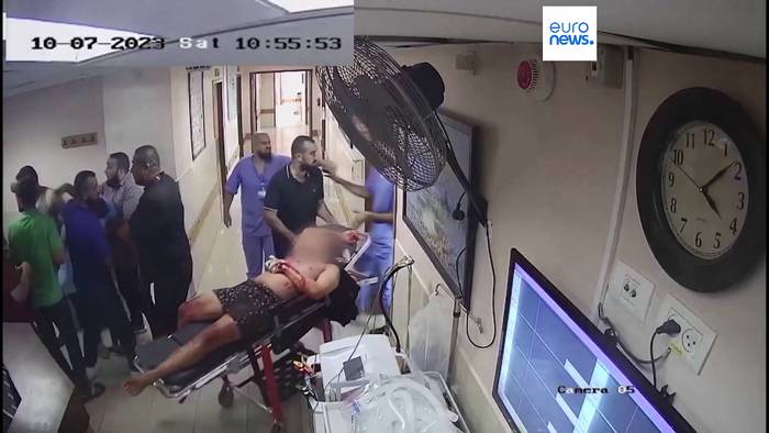 News video: Videos von Geiseln in Schifa-Klinik veröffentlicht