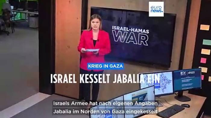 Video: WHO trauert um Mitarbeiterin (29) - Israel kesselt Jabalia ein
