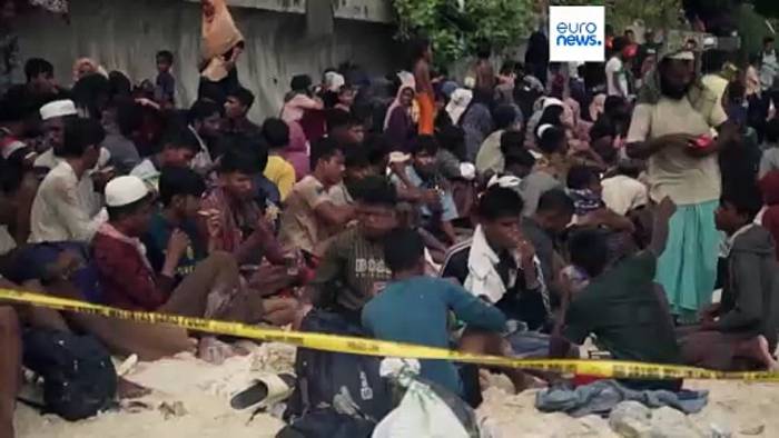 Video: Geflüchtete Rohingya stoßen in Indonesien auf Abweisung