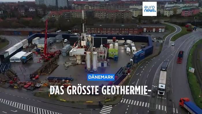 Video: Umweltfreundliches Heizen: Bohrarbeiten für größtes Geothermie-Kraftwerk Europas haben begonnen