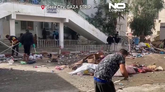 News video: Drohnen-Bilder: Gaza-Stadt in Schutt und Asche