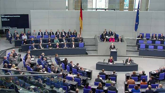News video: Haushaltsdebakel: Das sagt Olaf Scholz in seiner Regierungserklärung